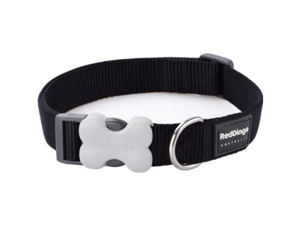 Red Dingo obojek – Black – 20 mm x 30-47 cm