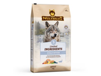 241e4838265d02138a1e91573379f93d85200a90 wb842327 wolfsblut trockenfutter limited ingredients cold riveradult frontside 9kg 42623742327