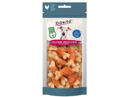 Dokas Kalciové kostičky s kuřecím masem Animal Welfare 75 g