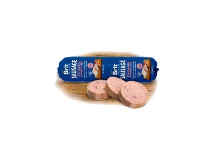 Brit Sausage Chicken & White Fish 800g