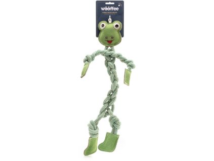 Wooffee provazový dlouhán Žába