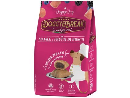 DoggyeBag DoggyeBreak s vepřovým masem a lesními plody 180 g