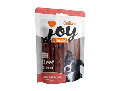 Calibra Joy Dog Classic Beef Sticks 80g NEW