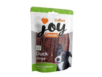 Calibra Joy Dog Classic Duck Strips 80g NEW