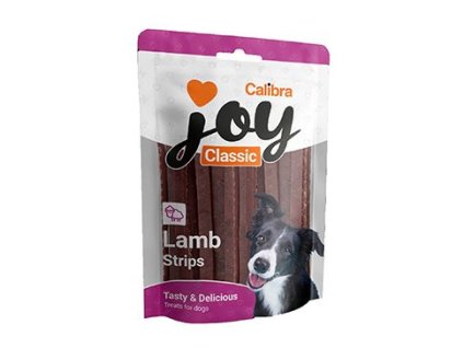 Calibra Joy Dog Classic Lamb Strips 80g NEW