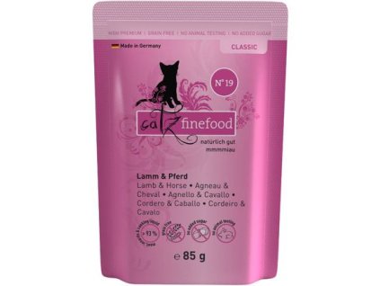 Kapsička CF No.19 - s jehněčím a koňským m. 85 g DOPRODEJ