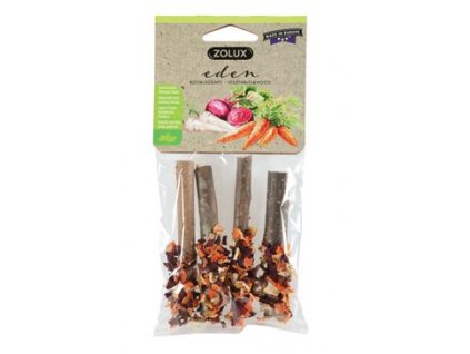 Pochoutka EDEN WOOD LOG mix pro hlodavce 36g Zolux