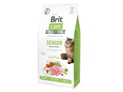 Brit Care Cat GF Senior Weight Control 7kg