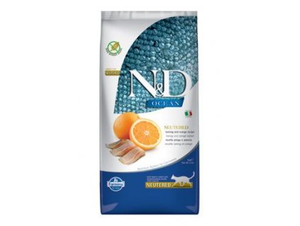N&D OCEAN CAT NEUTERED Adult Herring & Orange 5kg