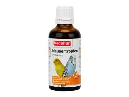 Beaphar pelichání ptáků Mausertropfen vit. 50ml