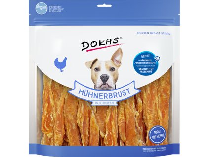 Dokas - Kuřecí prsa proužky široké 900 g