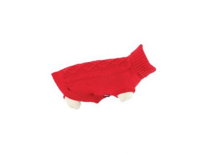 Obleček svetr pro psy LEGEND červený 30cm Zolux