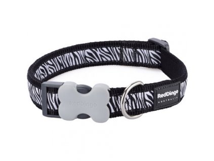 Red Dingo obojek – Safari Black – 12 mm x 20-32 cm