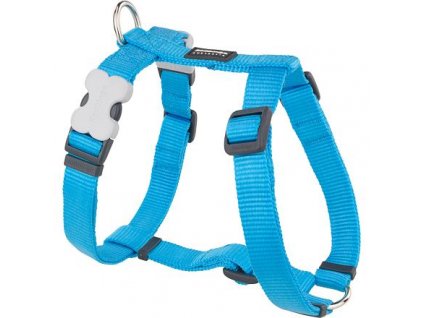 Red Dingo postroj – Turquoise – 20 mm x 45-66 cm