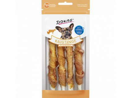 Dokas - Tyčinky z hovězí kůže obalené kuřecím 50 g