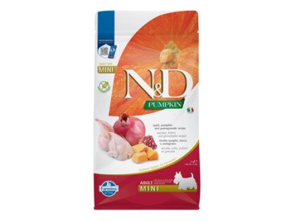 N&D Pumpkin DOG Adult Mini Quail & Pomegranate 2kg