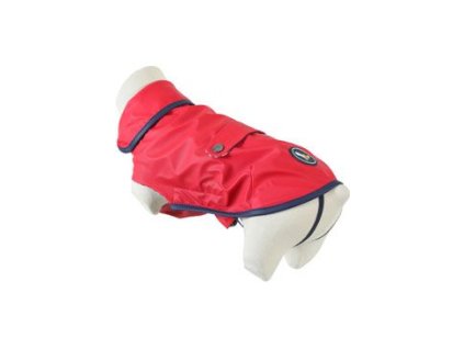 Obleček pláštěnka pro psy ST MALO červená 25cm Zolux