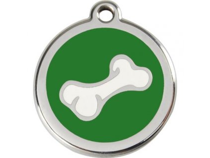 Známka Red Dingo Kost Comic zelená