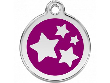 Známka Red Dingo Hvězdičky fialová