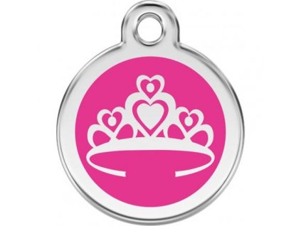 Známka Red Dingo Korunka tmavě růžová