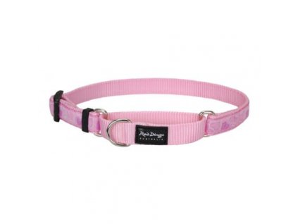 Red Dingo obojek polostahovací – Breezy Love Pink – 25 mm x 41-62 cm