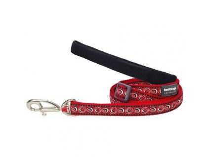 Red Dingo vodítko – Cosmos Red – 12 mm x 1,8 m