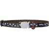 Obojek pro kočky - Blue Spots on Brown