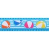 Red Dingo vodítko přepínací – Beach Ball Turquoise – 15 mm x 2 m