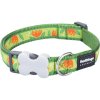 Red Dingo obojek – Tropical Green – 20 mm x 30-47 cm