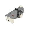 Obleček bunda pro psy S POSTROJEM černošedá 20cm Zolux (Velikost bundy s postrojem 20cm)