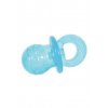 Hračka pes PACIFIER TPR POP dudlík 10cm tyrkys Zolux