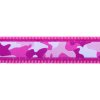 Postroj RD 25 mm x 56-80 cm - Camouflage Hot Pink