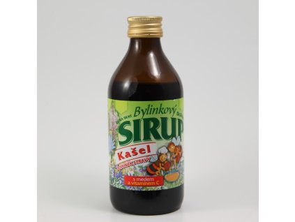 Bylinkový sirup - Kašel (med + vitamin C) 325 g