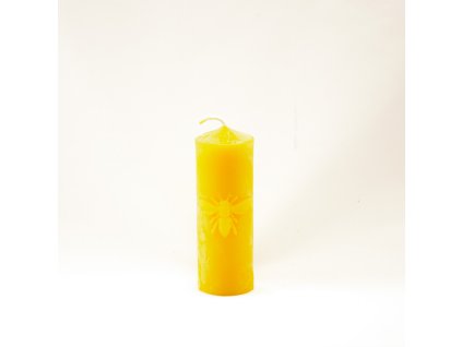 Svíčka hladká se včelkou