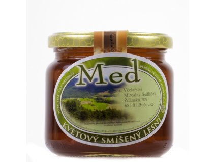 Med květový smíšený lesní 470 g