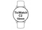 Řemínky pro TicWatch C2 18mm