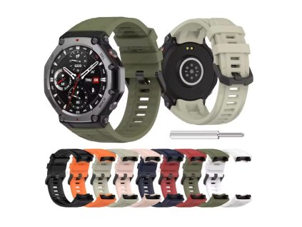 Silikonový řemínek pro Amazfit T-Rex 3 spol min