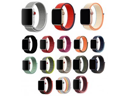 Nylonový náhradní řemínek pro Apple Watch 42mm/44mm