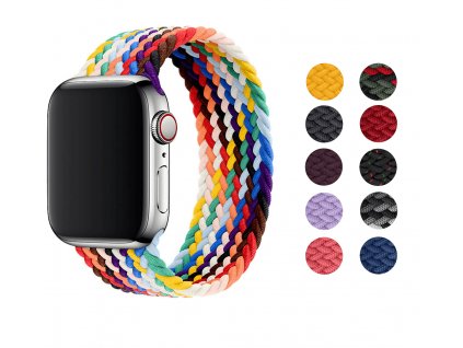 Pletený navlékací řemínek pro Apple Watch 42mm/44mm/45mm společné