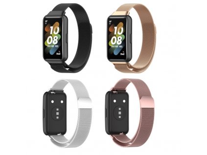 Milánský tah celokovový náhradní náramek pro Huawei Band 7 uvod