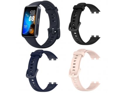 Silikonový řemínek se zapínáním na sponu pro Huawei Band 8