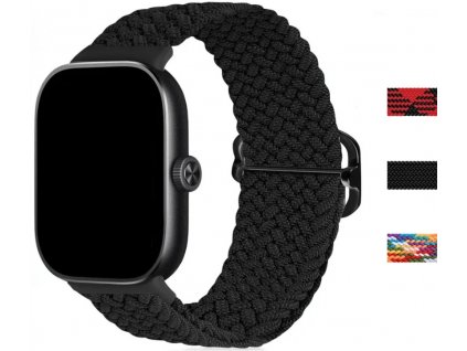 Nastavitelný nylonový elastický loop řemínek pro Xiaomi Redmi Watch 4 spolecny