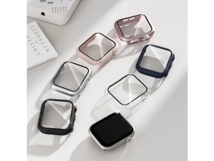 Ochranné pouzdro s tvrzeným sklem pro Apple Watch series 11 a 10 - 42 a 46 mm spol