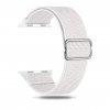 Nastavitelný nylonový elastický loop řemínek pro Apple Watch 38mm/40mm bílá