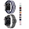 Nastavitelný nylonový elastický loop řemínek pro Apple Watch 38mm/40mm společné
