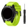 Silikonový řemínek pro Garmin EasyFit/QuickFit 26mm zelená