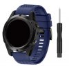 Silikonový řemínek pro Garmin EasyFit/QuickFit 26mm měsíční modrá