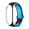 EF náhradní náramek s kovovým zapínáním pro Mi Band 3/4 modro-černý