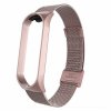 Milánský tah celokovový náhradní náramek pro Mi Band 7 - růžový