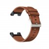 Kožený řemínek pro Amazfit T Rex 2 hnědý